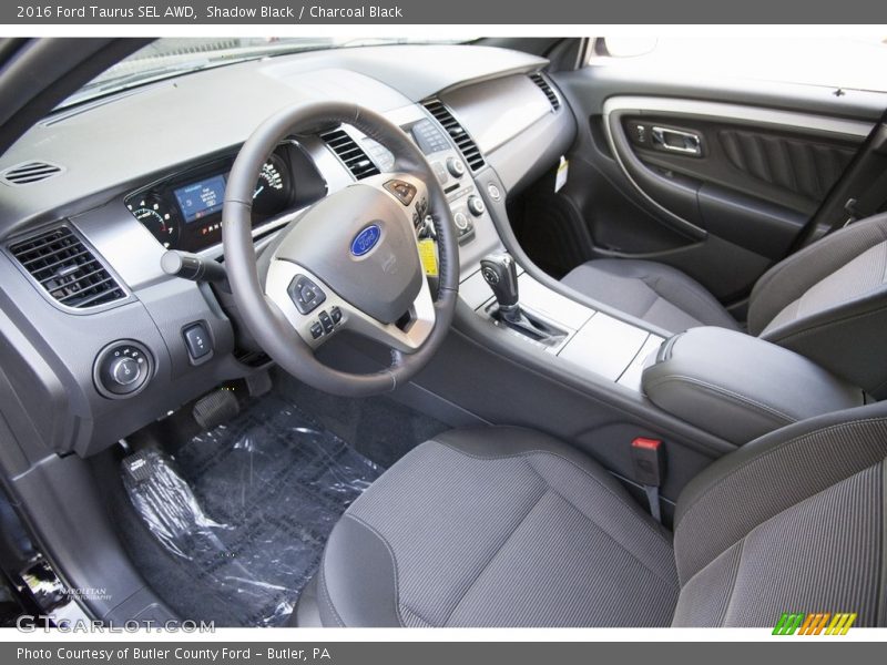 Shadow Black / Charcoal Black 2016 Ford Taurus SEL AWD