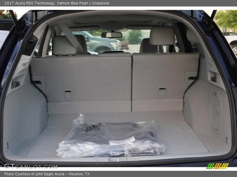 Fathom Blue Pearl / Graystone 2017 Acura RDX Technology