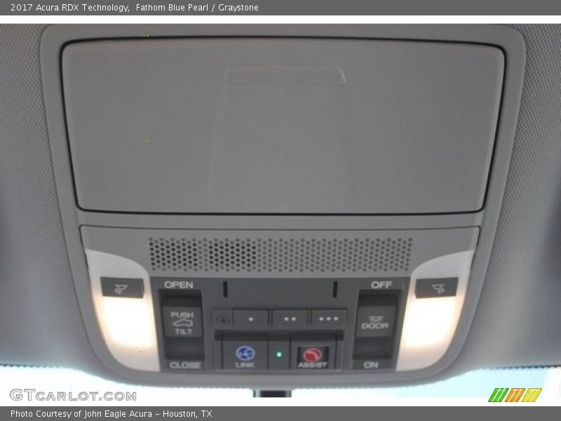 Fathom Blue Pearl / Graystone 2017 Acura RDX Technology