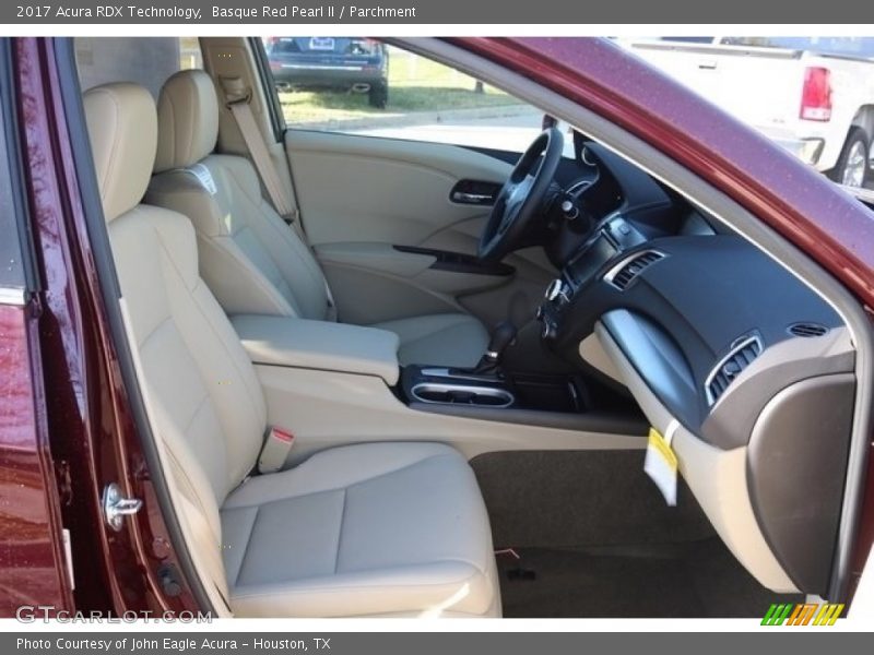 Basque Red Pearl II / Parchment 2017 Acura RDX Technology
