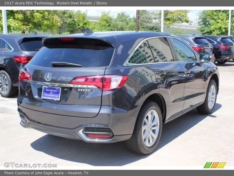 Modern Steel Metallic / Ebony 2017 Acura RDX Technology
