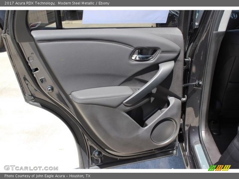 Modern Steel Metallic / Ebony 2017 Acura RDX Technology