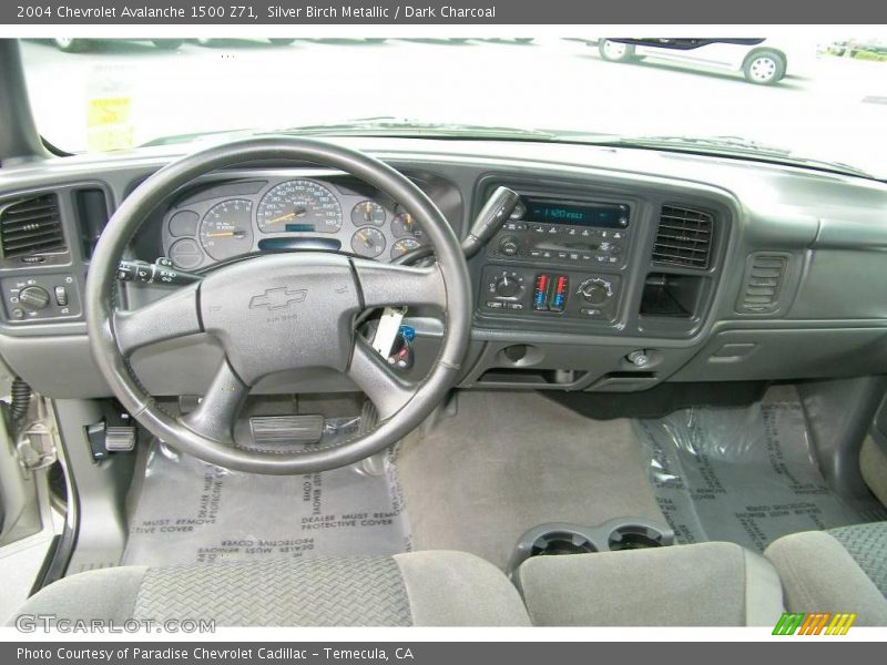 Silver Birch Metallic / Dark Charcoal 2004 Chevrolet Avalanche 1500 Z71