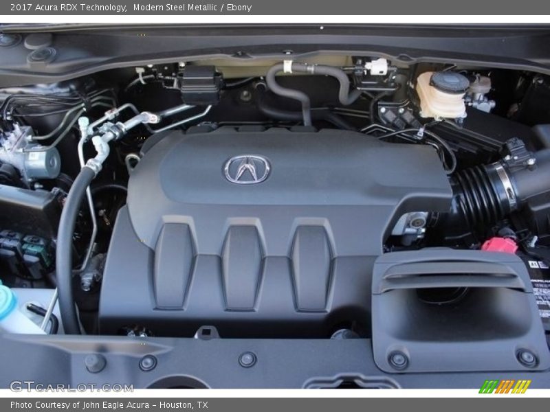 Modern Steel Metallic / Ebony 2017 Acura RDX Technology