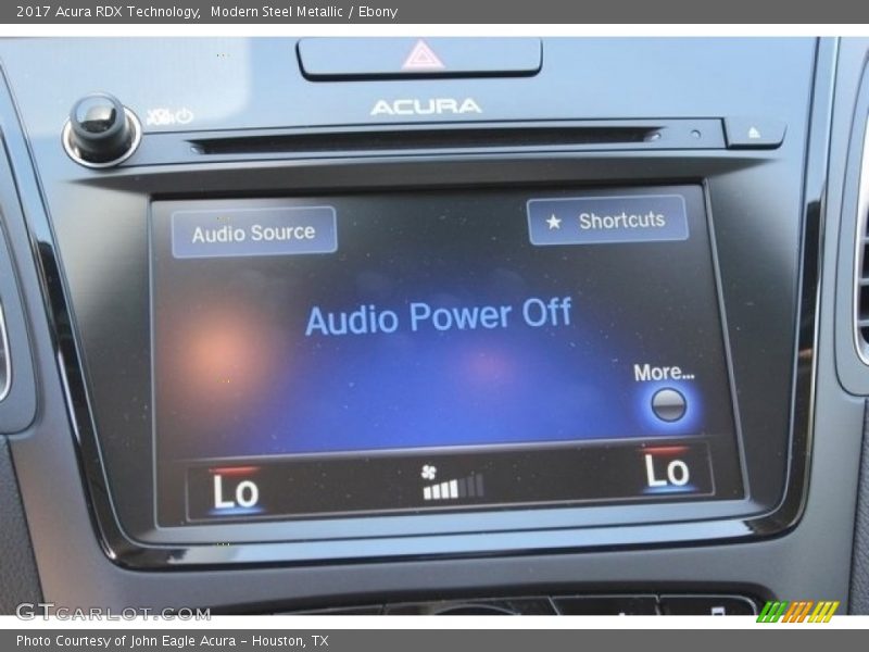 Modern Steel Metallic / Ebony 2017 Acura RDX Technology