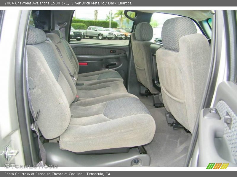 Silver Birch Metallic / Dark Charcoal 2004 Chevrolet Avalanche 1500 Z71