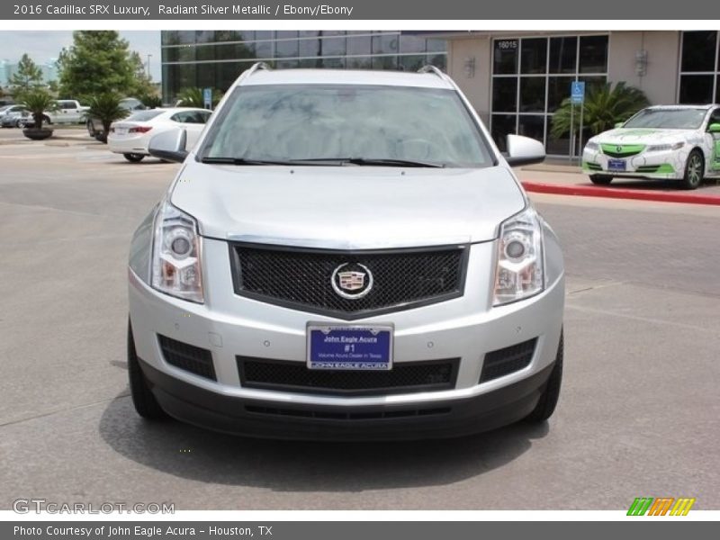 Radiant Silver Metallic / Ebony/Ebony 2016 Cadillac SRX Luxury