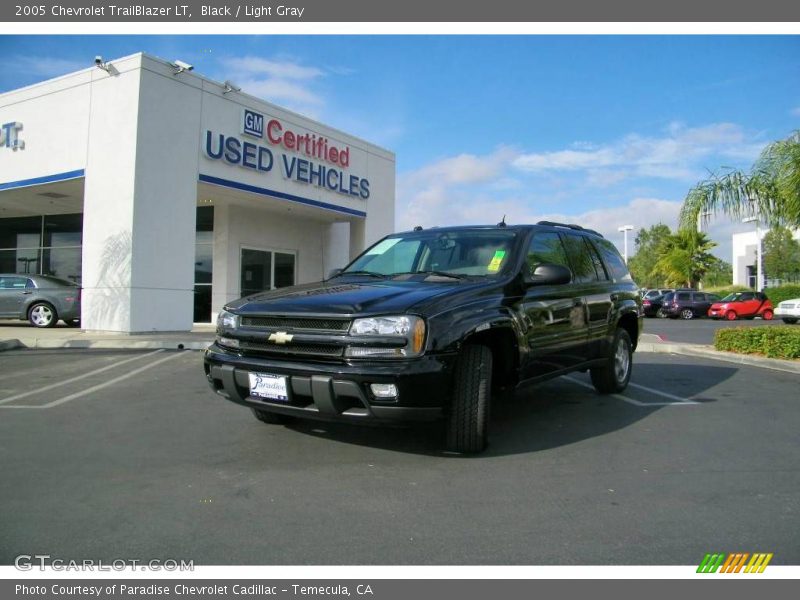 Black / Light Gray 2005 Chevrolet TrailBlazer LT
