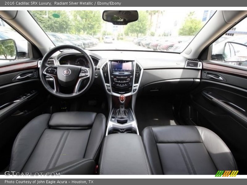 Radiant Silver Metallic / Ebony/Ebony 2016 Cadillac SRX Luxury