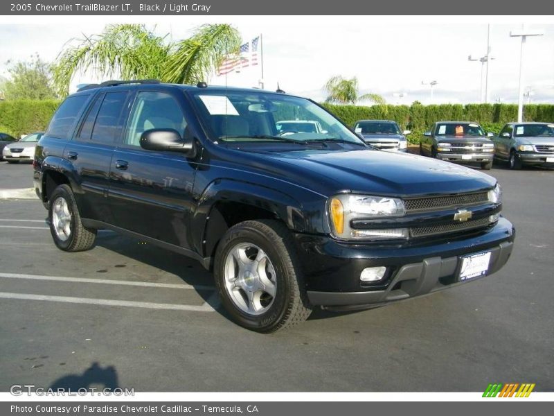 Black / Light Gray 2005 Chevrolet TrailBlazer LT