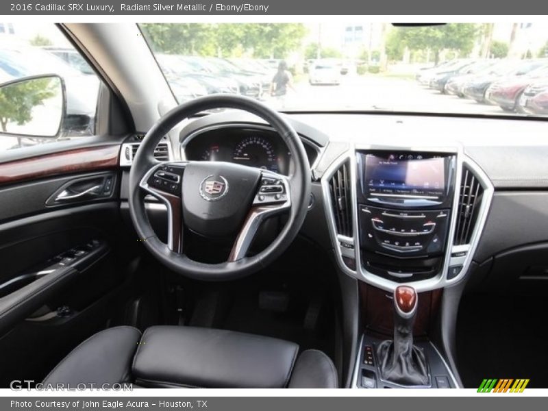 Radiant Silver Metallic / Ebony/Ebony 2016 Cadillac SRX Luxury