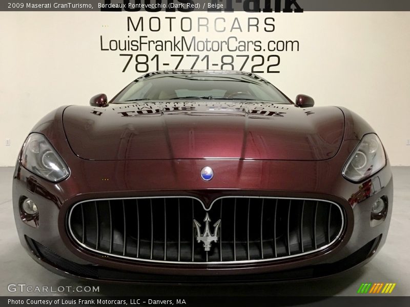 Bordeaux Pontevecchio (Dark Red) / Beige 2009 Maserati GranTurismo