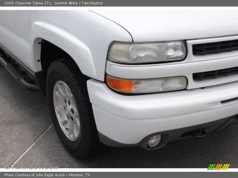 Summit White / Tan/Neutral 2005 Chevrolet Tahoe Z71