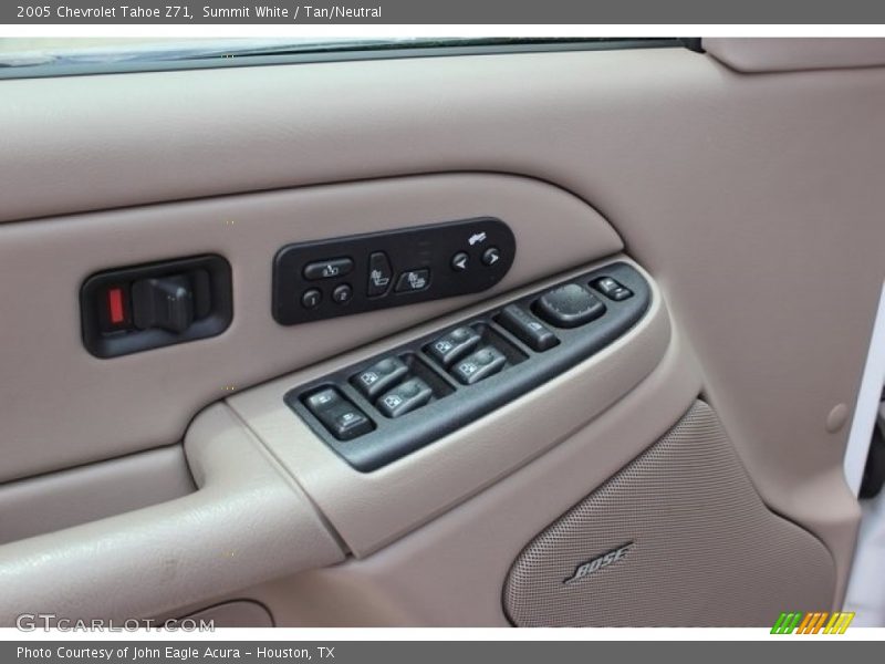 Summit White / Tan/Neutral 2005 Chevrolet Tahoe Z71
