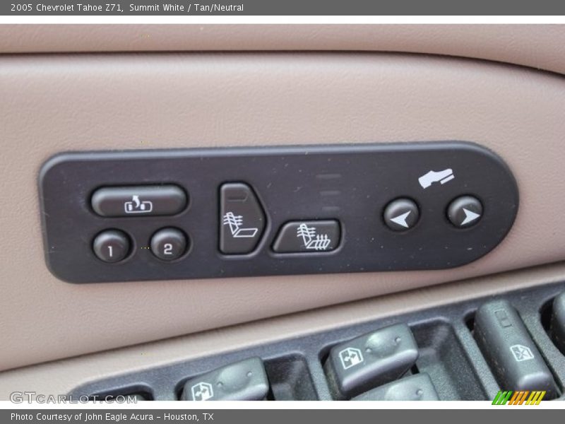 Summit White / Tan/Neutral 2005 Chevrolet Tahoe Z71