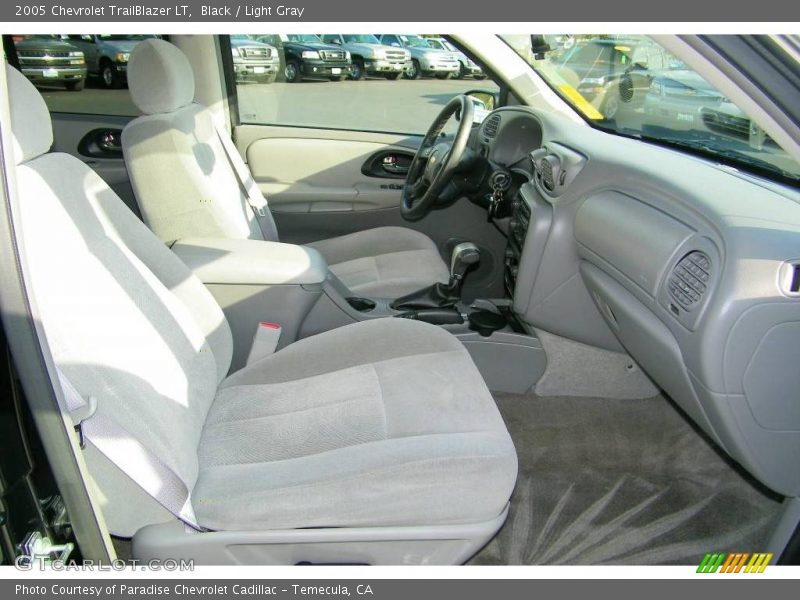 Black / Light Gray 2005 Chevrolet TrailBlazer LT