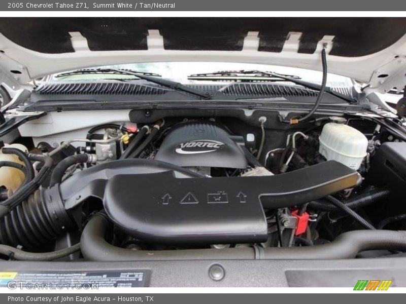 Summit White / Tan/Neutral 2005 Chevrolet Tahoe Z71