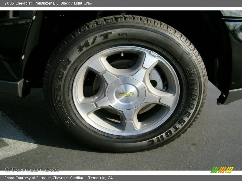 Black / Light Gray 2005 Chevrolet TrailBlazer LT