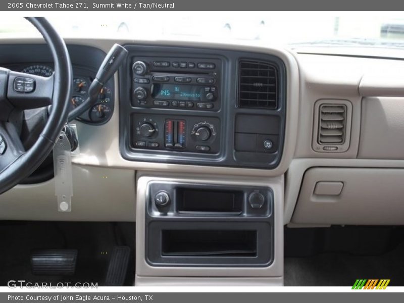 Summit White / Tan/Neutral 2005 Chevrolet Tahoe Z71