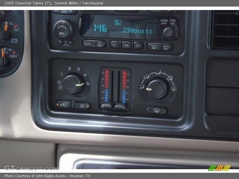 Summit White / Tan/Neutral 2005 Chevrolet Tahoe Z71