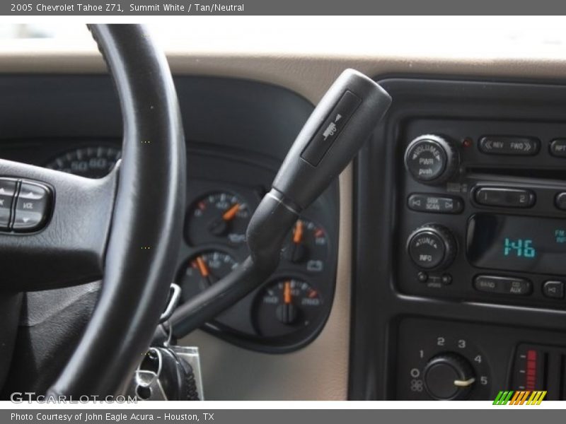 Summit White / Tan/Neutral 2005 Chevrolet Tahoe Z71