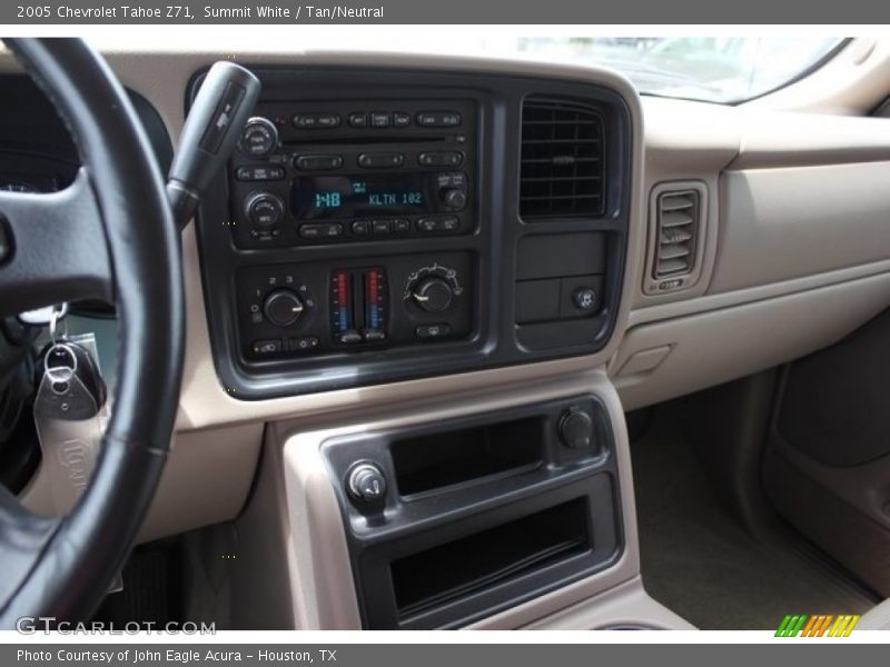 Summit White / Tan/Neutral 2005 Chevrolet Tahoe Z71