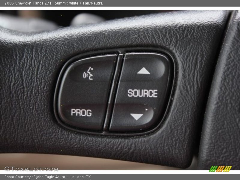 Summit White / Tan/Neutral 2005 Chevrolet Tahoe Z71