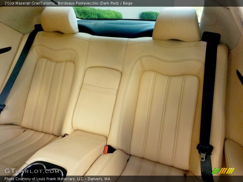 Bordeaux Pontevecchio (Dark Red) / Beige 2009 Maserati GranTurismo