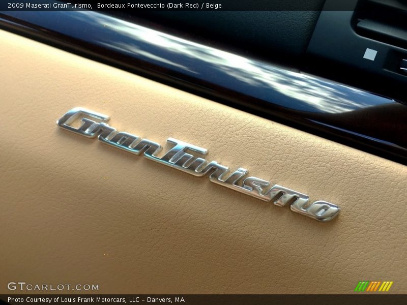 Bordeaux Pontevecchio (Dark Red) / Beige 2009 Maserati GranTurismo