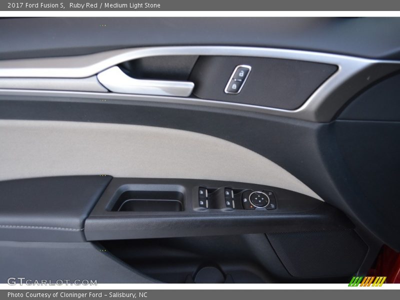 Ruby Red / Medium Light Stone 2017 Ford Fusion S