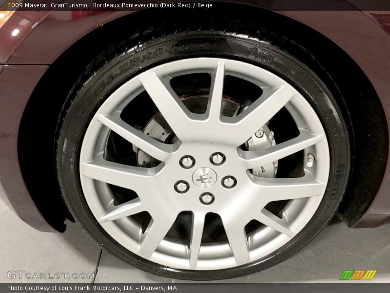 Bordeaux Pontevecchio (Dark Red) / Beige 2009 Maserati GranTurismo
