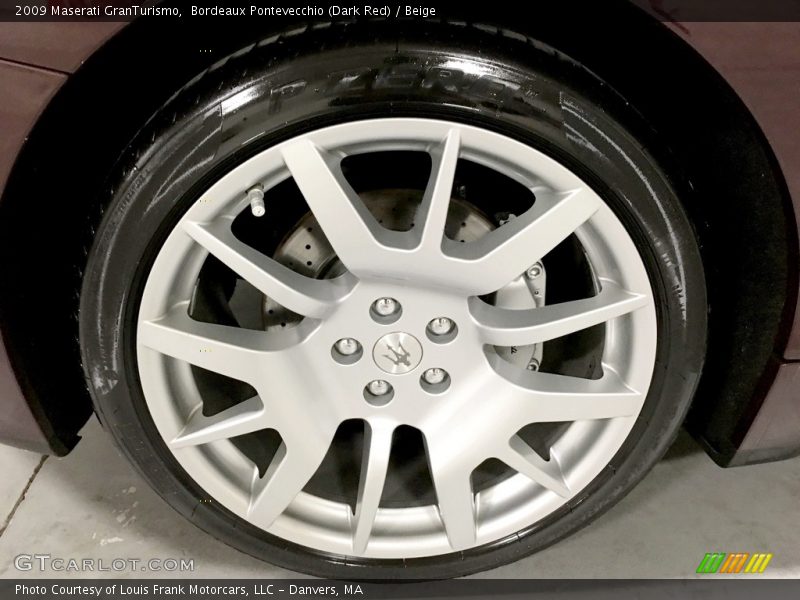 Bordeaux Pontevecchio (Dark Red) / Beige 2009 Maserati GranTurismo