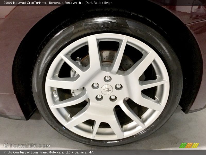 Bordeaux Pontevecchio (Dark Red) / Beige 2009 Maserati GranTurismo