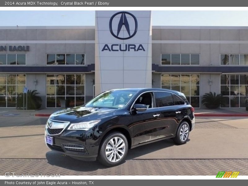 Crystal Black Pearl / Ebony 2014 Acura MDX Technology