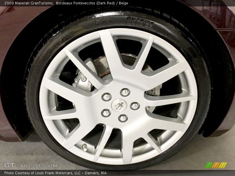 Bordeaux Pontevecchio (Dark Red) / Beige 2009 Maserati GranTurismo