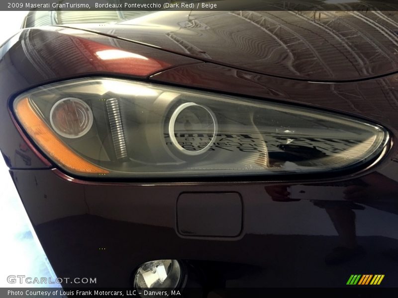 Bordeaux Pontevecchio (Dark Red) / Beige 2009 Maserati GranTurismo