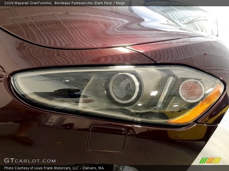 Bordeaux Pontevecchio (Dark Red) / Beige 2009 Maserati GranTurismo