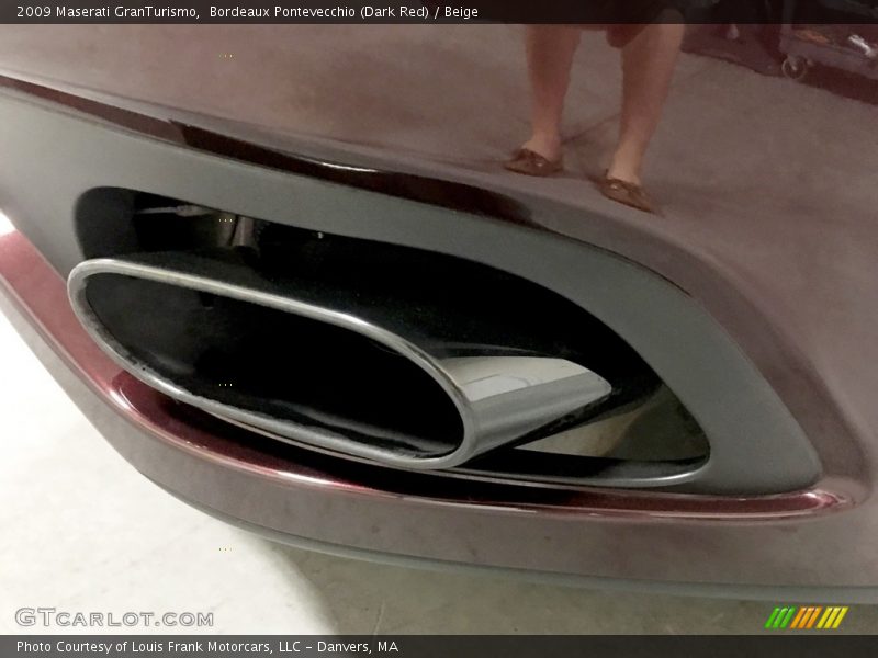Bordeaux Pontevecchio (Dark Red) / Beige 2009 Maserati GranTurismo