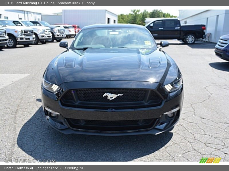 Shadow Black / Ebony 2016 Ford Mustang GT Coupe