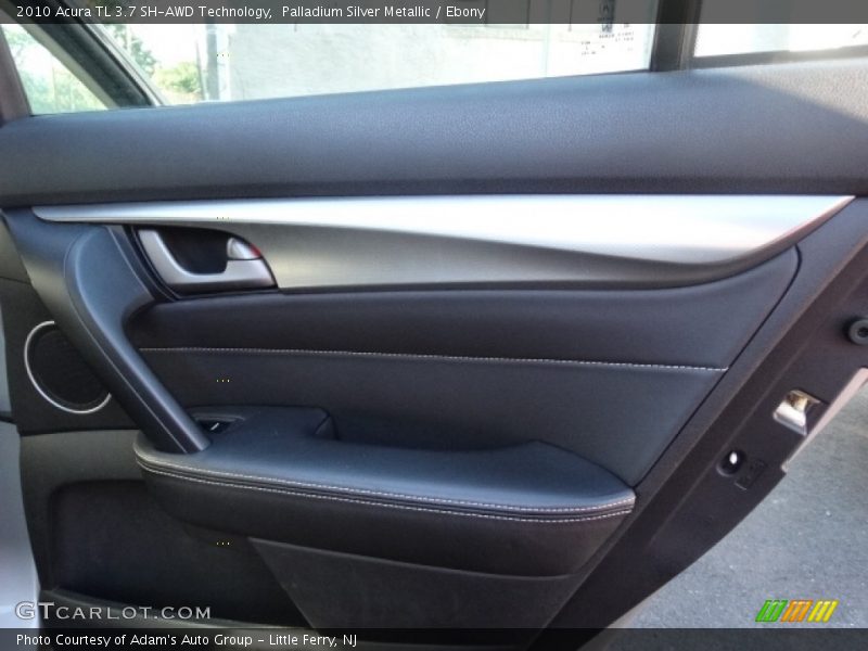 Palladium Silver Metallic / Ebony 2010 Acura TL 3.7 SH-AWD Technology