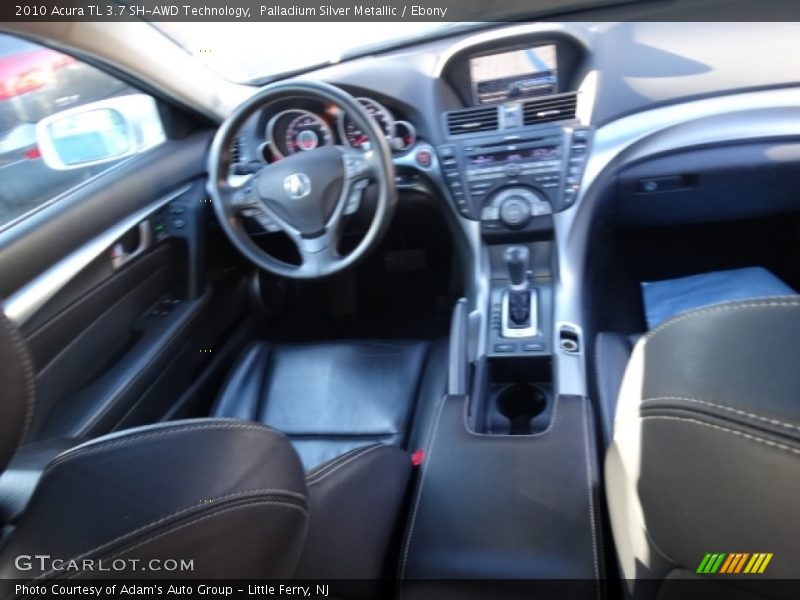 Palladium Silver Metallic / Ebony 2010 Acura TL 3.7 SH-AWD Technology