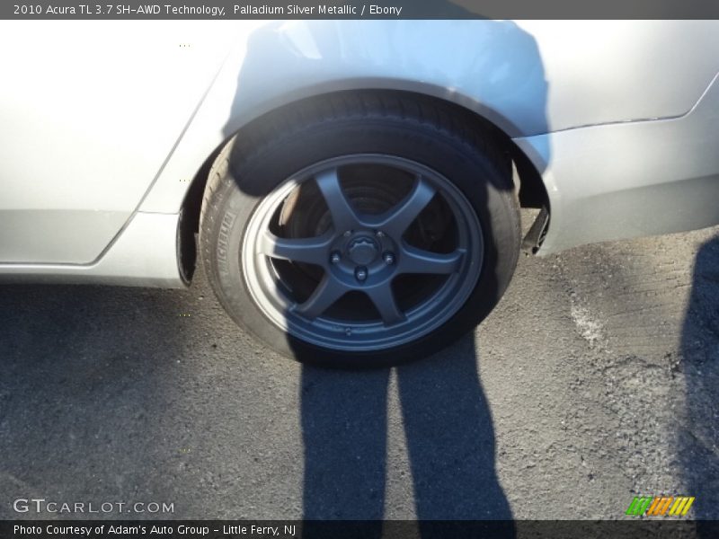 Palladium Silver Metallic / Ebony 2010 Acura TL 3.7 SH-AWD Technology
