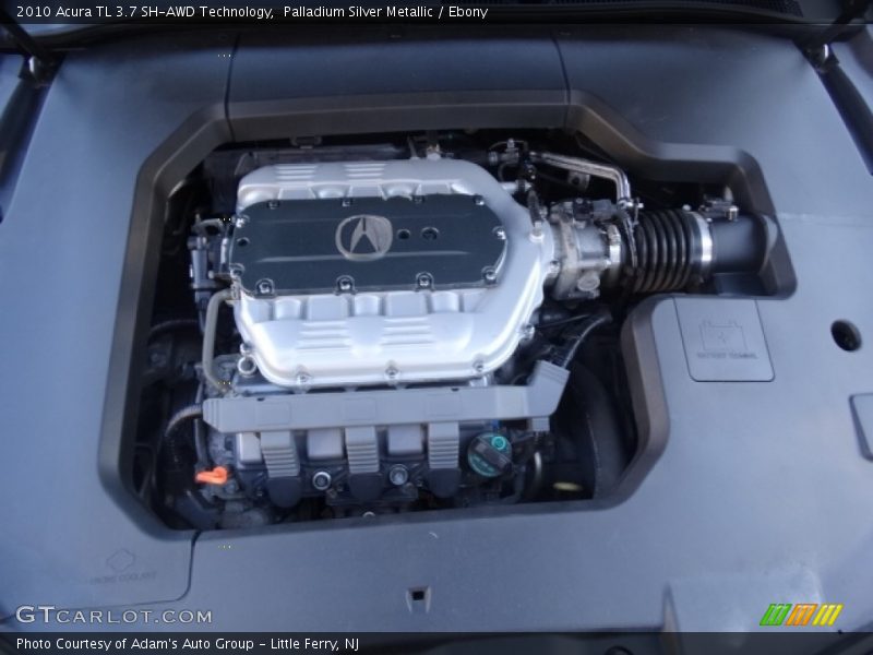 Palladium Silver Metallic / Ebony 2010 Acura TL 3.7 SH-AWD Technology