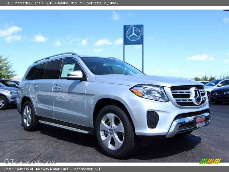 Iridium Silver Metallic / Black 2017 Mercedes-Benz GLS 450 4Matic