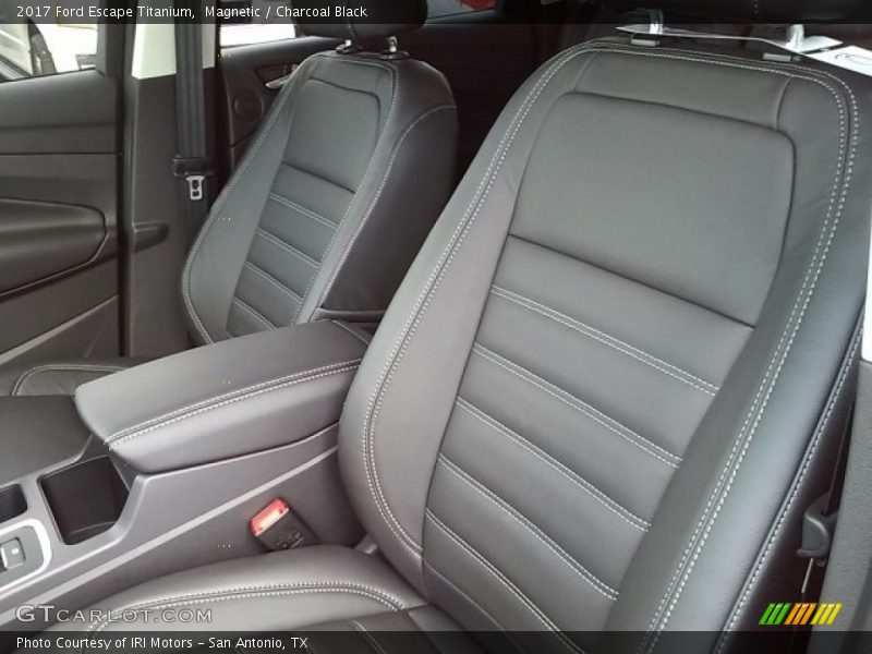 Magnetic / Charcoal Black 2017 Ford Escape Titanium