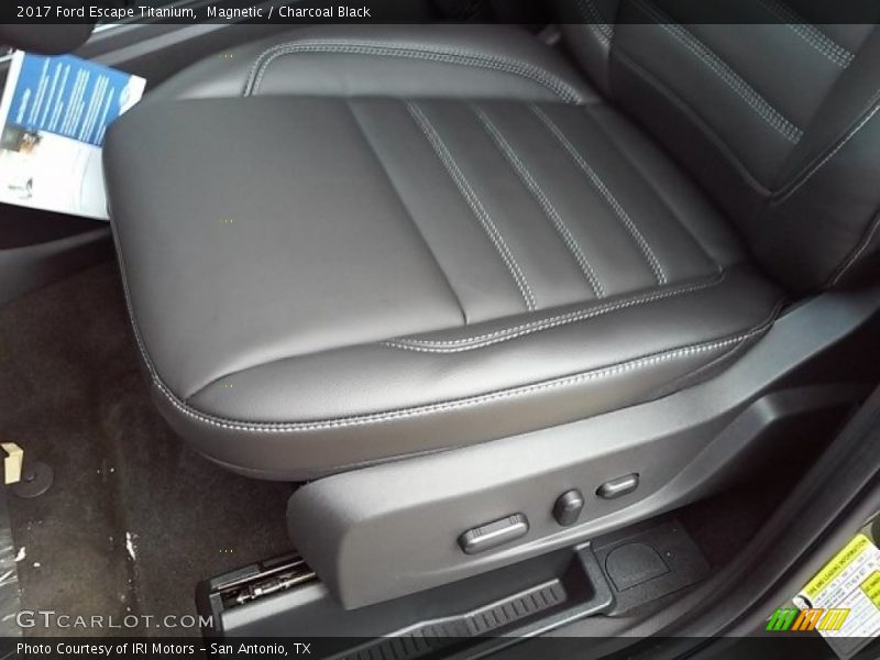 Magnetic / Charcoal Black 2017 Ford Escape Titanium