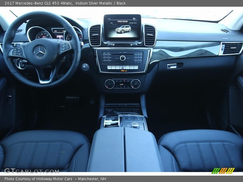 Iridium Silver Metallic / Black 2017 Mercedes-Benz GLS 450 4Matic