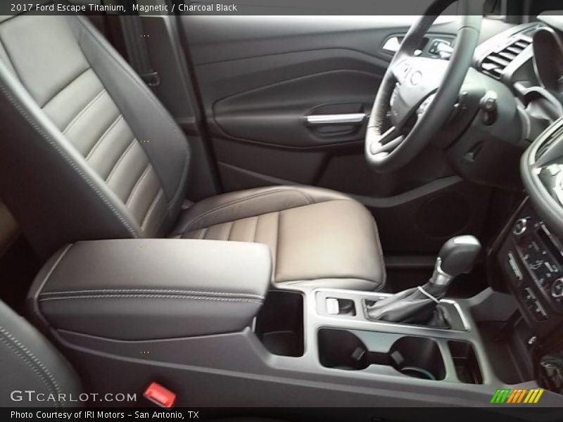 Magnetic / Charcoal Black 2017 Ford Escape Titanium