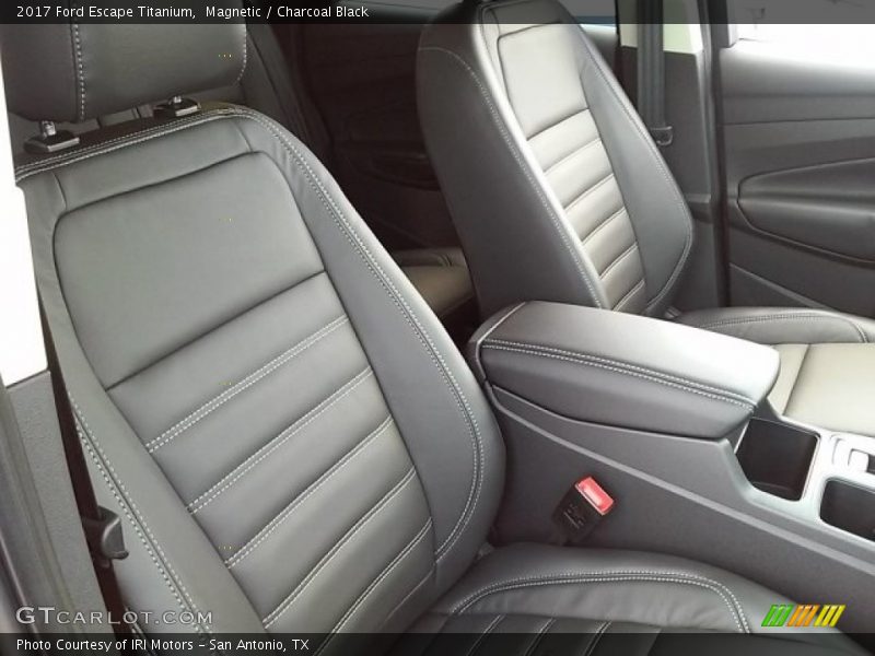 Magnetic / Charcoal Black 2017 Ford Escape Titanium