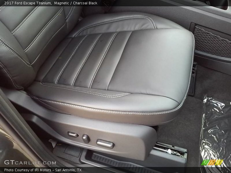 Magnetic / Charcoal Black 2017 Ford Escape Titanium